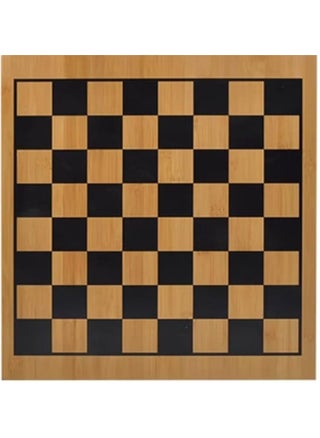 مجموعة شطرنج محمولة من ام دي ار بي لوح مزدوج الجوانب الخيزران الاغراض صيني فقط مقاس 18.5 × 17.3 انش اللون: - pzsku/ZE7F05715158848581E22Z/45/_/1735510365/0391c27d-7cc6-4825-ba84-87792d75199b
