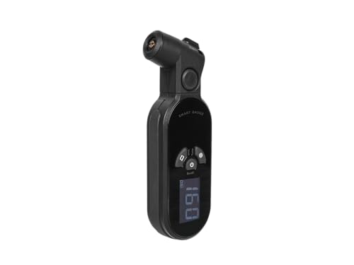 TOPEAK مقياس ضغط الإطارات الرقمي Topeak SmartGauge D2X دقيق وسهل الاستخدام مع شاشة رقمية يقيس PSI لصمامات بريستا وشرايدر