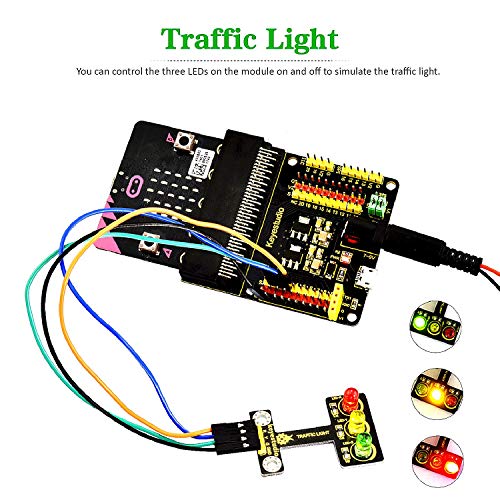 KEYESTUDIO 37 Sensors in 1 Box Starter Kit for BBC Micro bit with Tutorial (Without Microbit Board), Compatible with V1.5, V2 Microbit Sensor Kit Accessories Programming Electronics for Teens Adults - Image 2