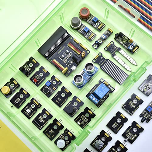 KEYESTUDIO 37 Sensors in 1 Box Starter Kit for BBC Micro bit with Tutorial (Without Microbit Board), Compatible with V1.5, V2 Microbit Sensor Kit Accessories Programming Electronics for Teens Adults - Image 4