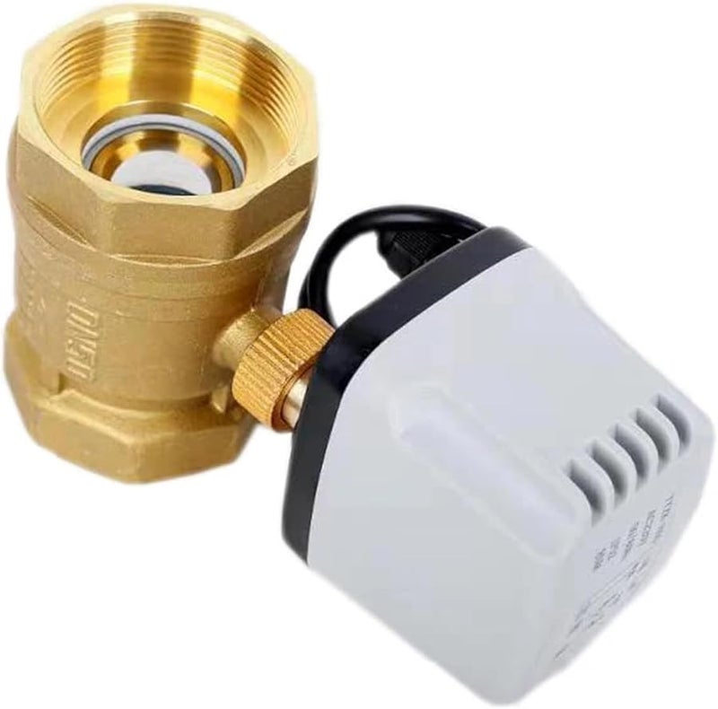 DN20 220VAC IP65 Waterproof Electric Ball Valve Motorized Brass 3 Wire Big Torque - Image 5