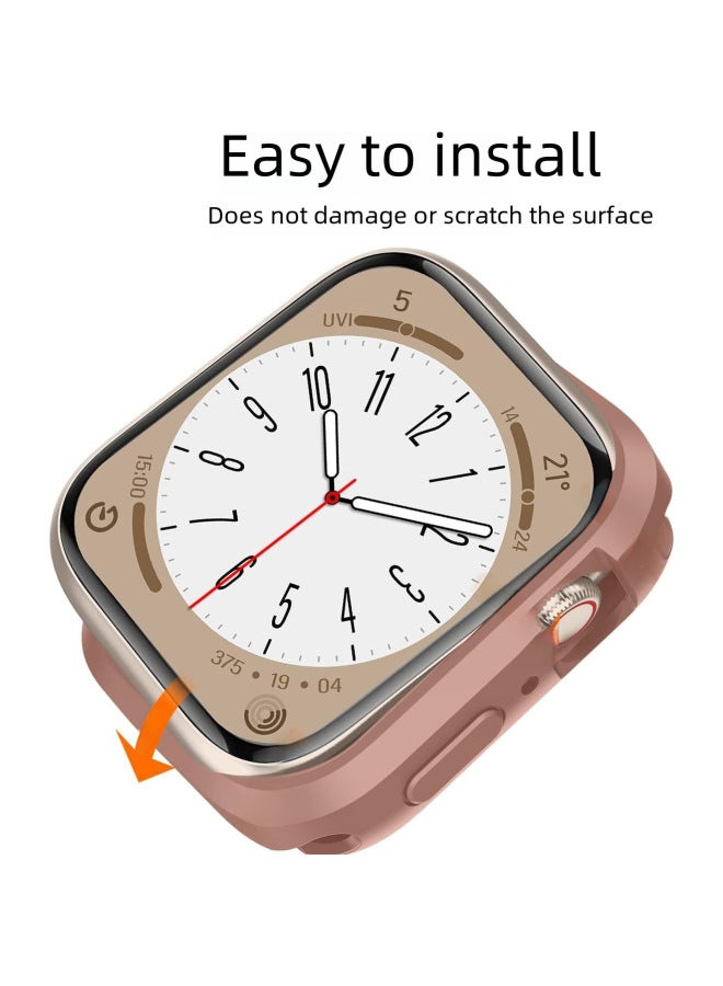 For Apple Watch Applewatchiwatch456789 Watch Case Smart Protective Case Silicone Protective Case - Image 3