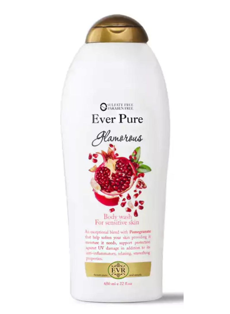 ever pure Glamorous Body Wash 650ml