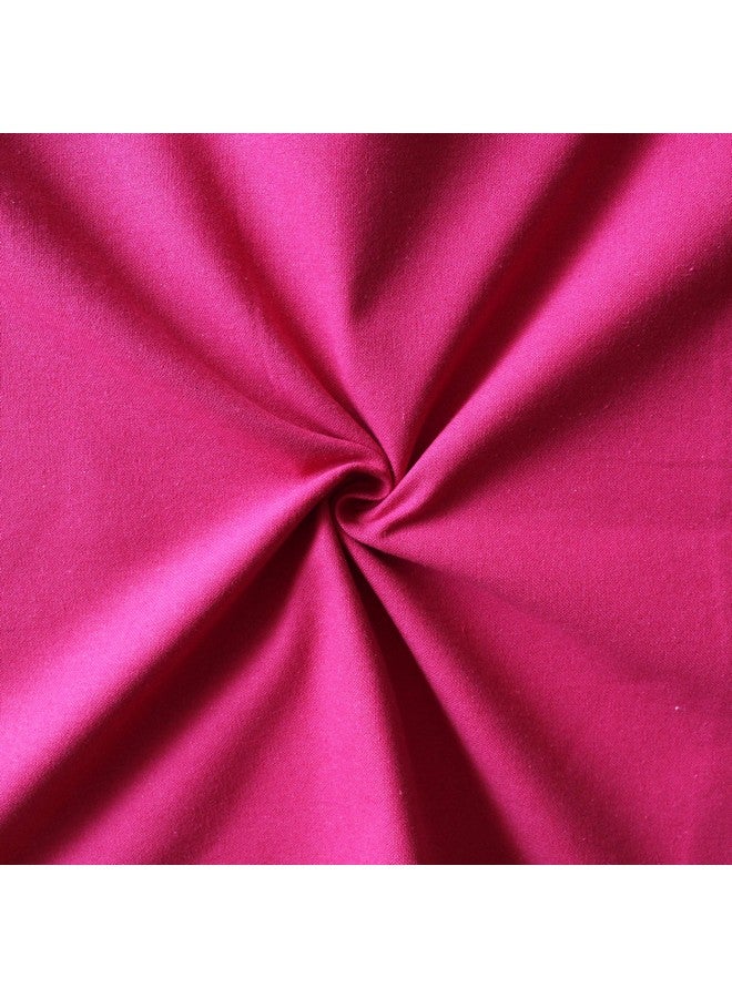 AIRWILL 100% Cotton Solid Pattern Door Curtains Sized, 7ft Length (Pink, Pack of 2 pcs) - Image 3