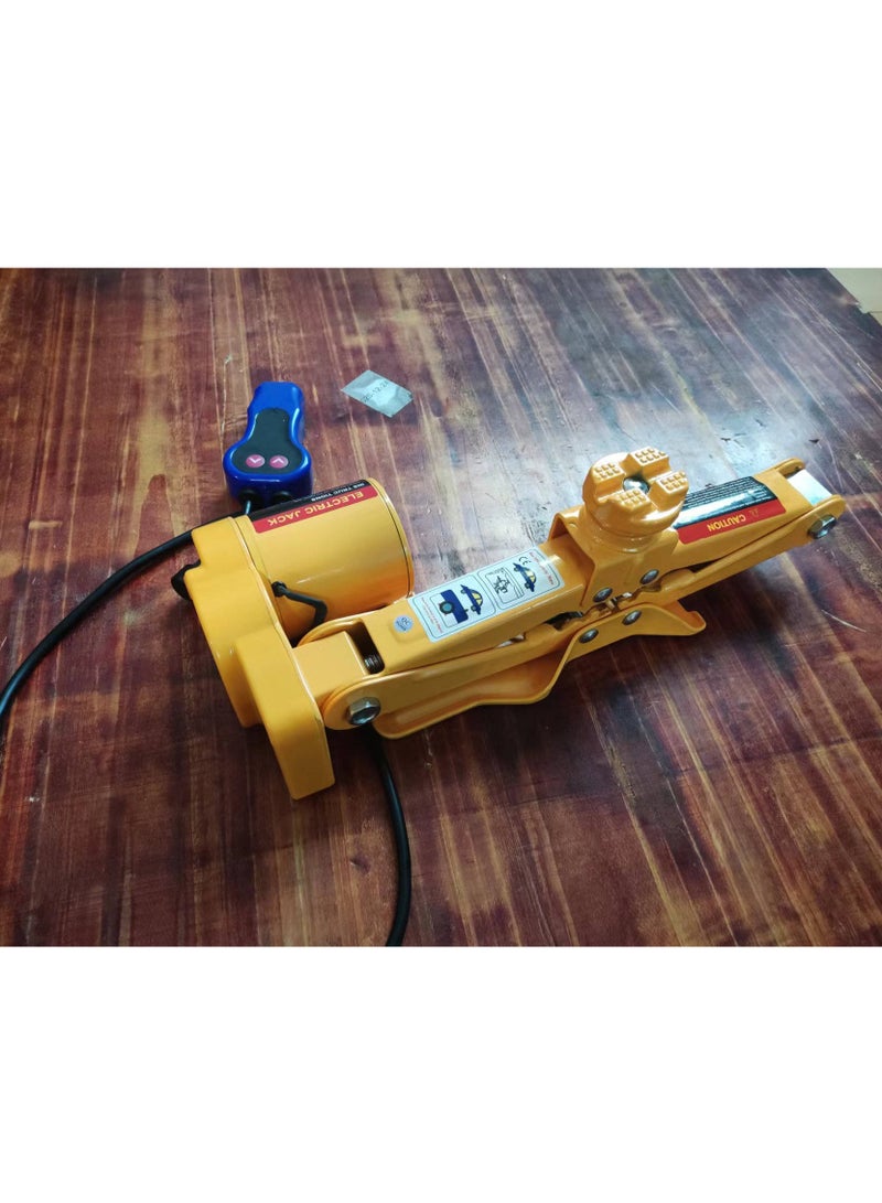 Gasin 5 Ton 12V Electric Hydraulic Jack Kit with Impact Wrench and Battery Clamps – Ideal for SUV & Car Tire Replacement  - Image 4