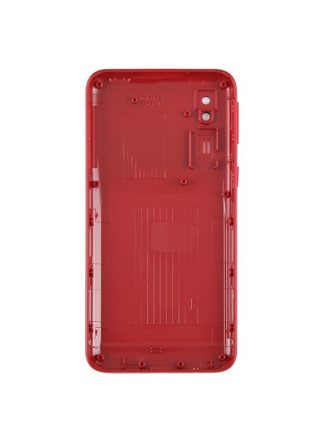 إيروريكس غطاء خلفي مع غطاء عدسة الكاميرا لهاتف Samsung Galaxy A2 Core SM-A260F (أحمر) - Image 3