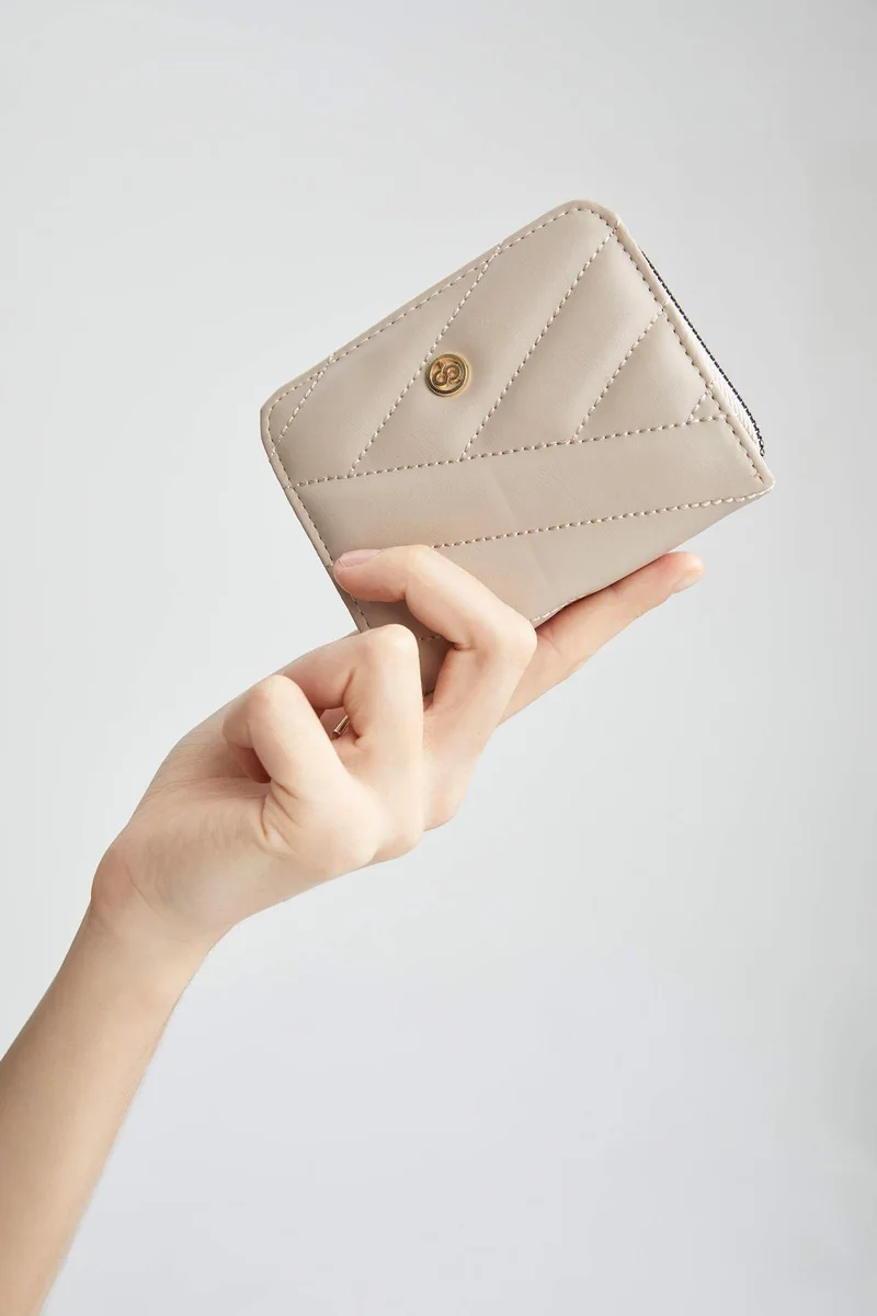 Defacto  Women's Faux Leather Wallet for Women | Best Price UAE