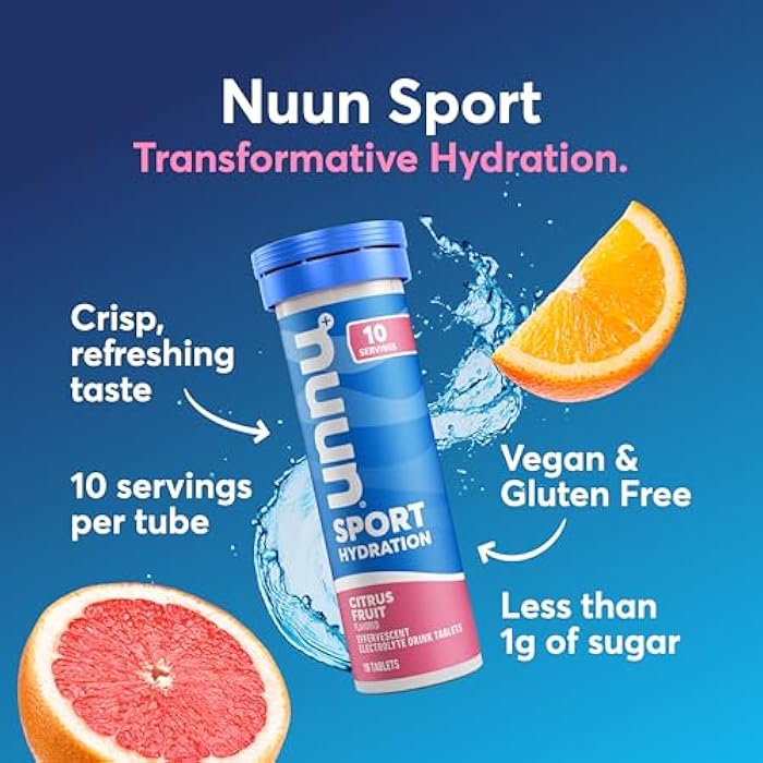 Nuun Sport Electrolyte Tablets for Proactive Hydration, Mixed Flavors, 4 Pack (40 Servings) - Image 2