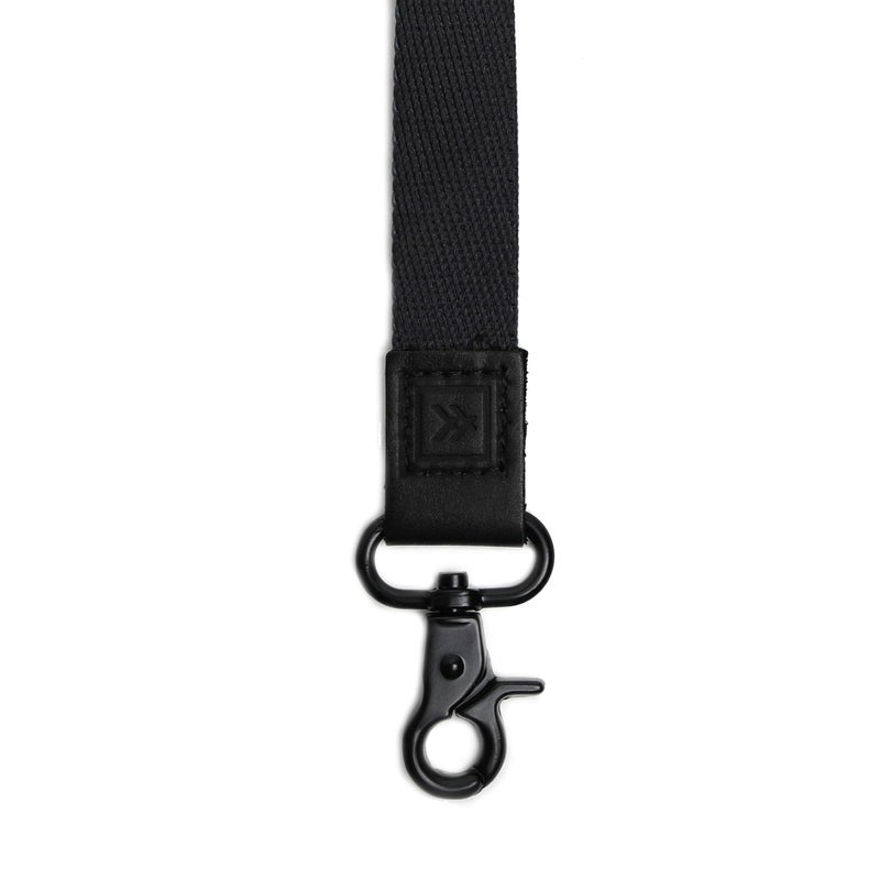 Thread Wallets Cool Neck Lanyard for Men & Women, Cute Key ID Badge & Wallet Holder (Black) - Image 2
