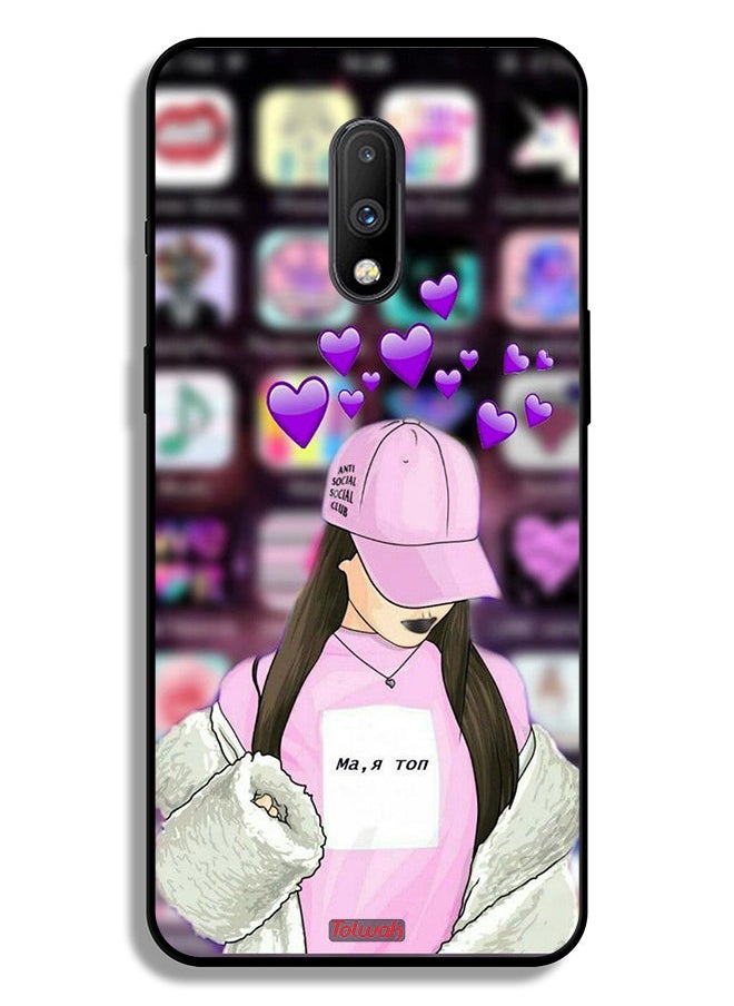 Tolwak - OnePlus 7 Protective Case Cover Anti Social Club - Image 1