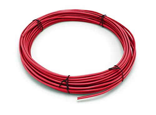 THE CIMPLE CO 10 Feet 3 Meter Insulated Solid Copper THHNTHWN Wire 14 AWG Residential Commercial Industrial Grounding Electrical Rated for 600 Volts in Red