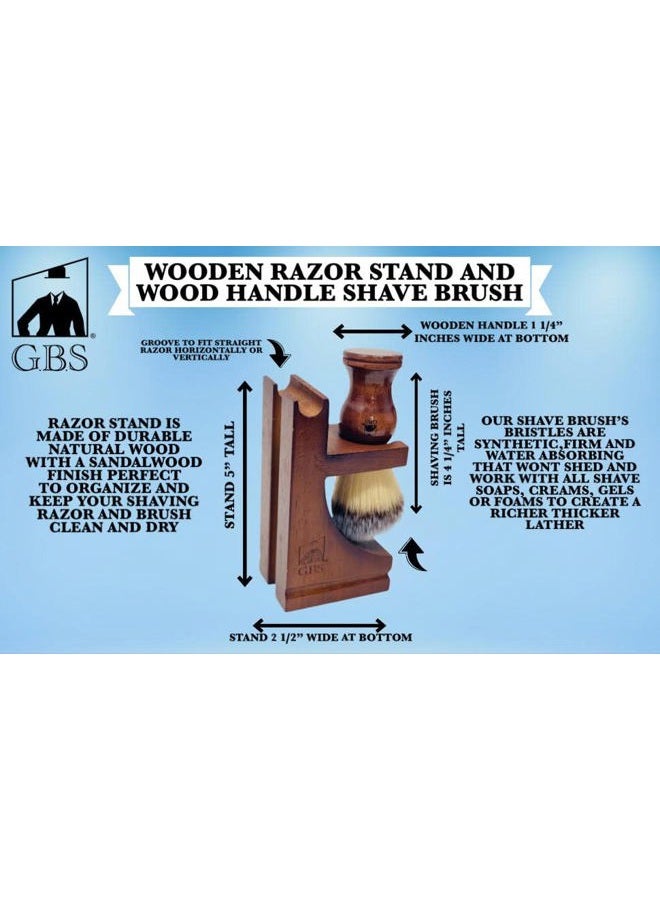 G.B.S Complete Men's Wood Shaving Set - Image 3