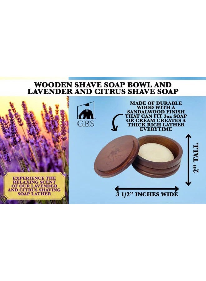 G.B.S Complete Men's Wood Shaving Set - Image 5