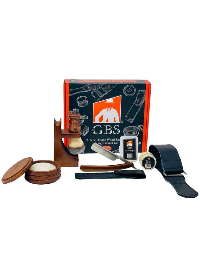 G.B.S Complete Men's Wood Shaving Set - Image 1