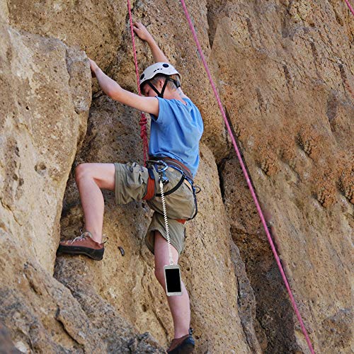 Doormoon Phone Tether with Patch, Universal Straps 2 Pcak Anchor for Skiing Kayaking Fishing Paddles Anti-Drop Lanyard Compatible for iPhone Samsung Pixel Most Smartphones (Transparent) - Image 5