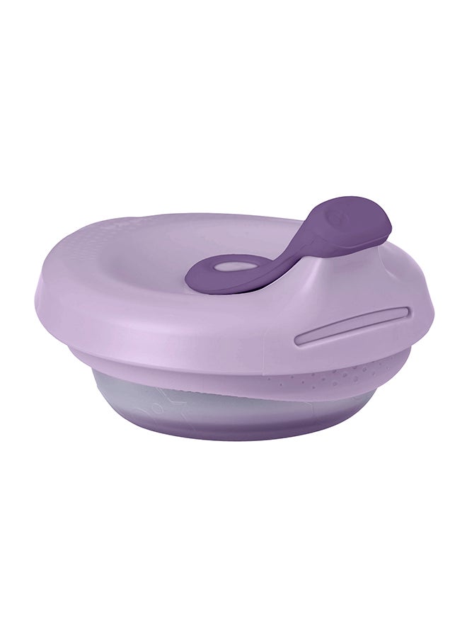 b.box Toddler Fill Plus Feed  Reusable Baby Food Pouch, Peony 110 ML  - Image 1