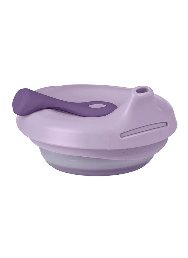 b.box Toddler Fill Plus Feed  Reusable Baby Food Pouch, Peony 110 ML  - Image 2