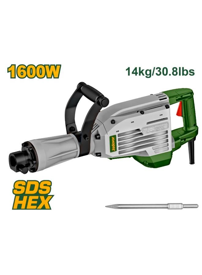 Jadever Electric Demolition Hammer with Chisel