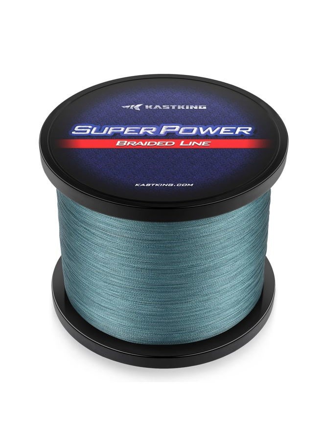 Kastking Superpower Braided Fishing Line,Low-Vis Gray,10 LB,327 Yds - Image 1