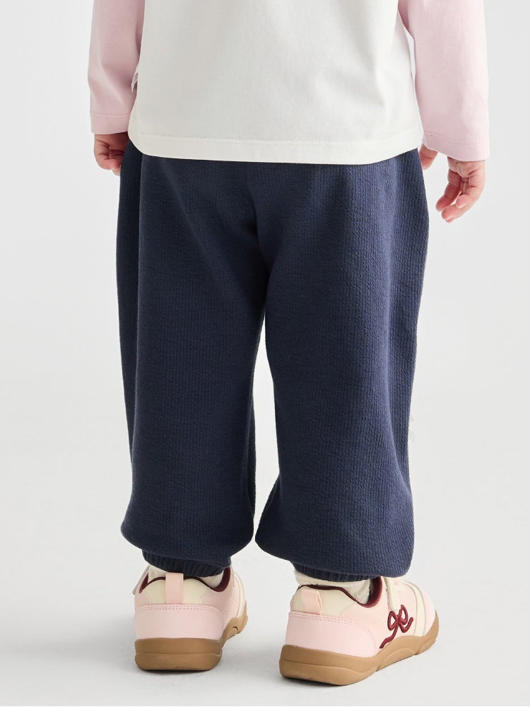 بالابالا بنطلون رياضي بشرائط دانتيل جانبية للبنات - Image 3