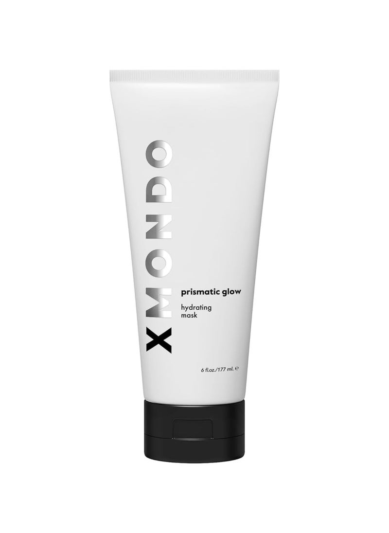 XMONDO XMONDO Hair Prismatic Glow Hydrating Mask - Vegan Formula with Argan and Baobab Oil + Pro-Vitamin B5 for Super Hydration and Deep Penetrating Moisture for Silky Smooth Glowing Hair, 6 Fl Oz 1-Pack  - Image 1