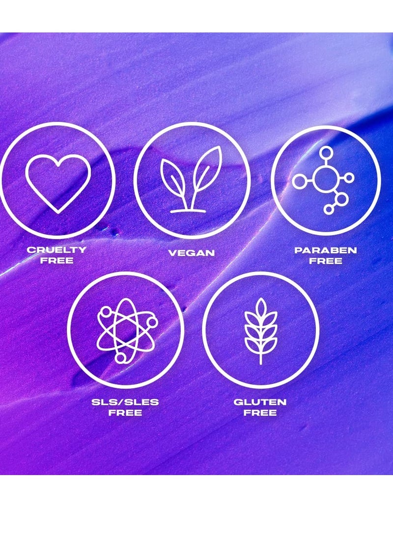 XMONDO XMONDO Hair Prismatic Glow Hydrating Mask - Vegan Formula with Argan and Baobab Oil + Pro-Vitamin B5 for Super Hydration and Deep Penetrating Moisture for Silky Smooth Glowing Hair, 6 Fl Oz 1-Pack  - Image 2