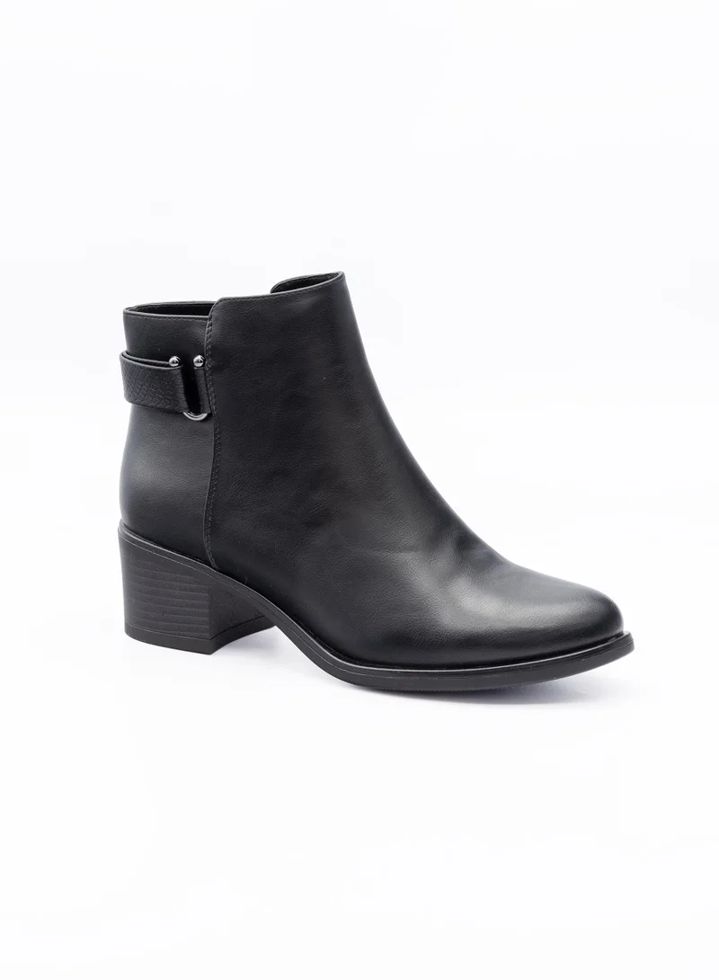 Bata Classic Ankle Heel Boots