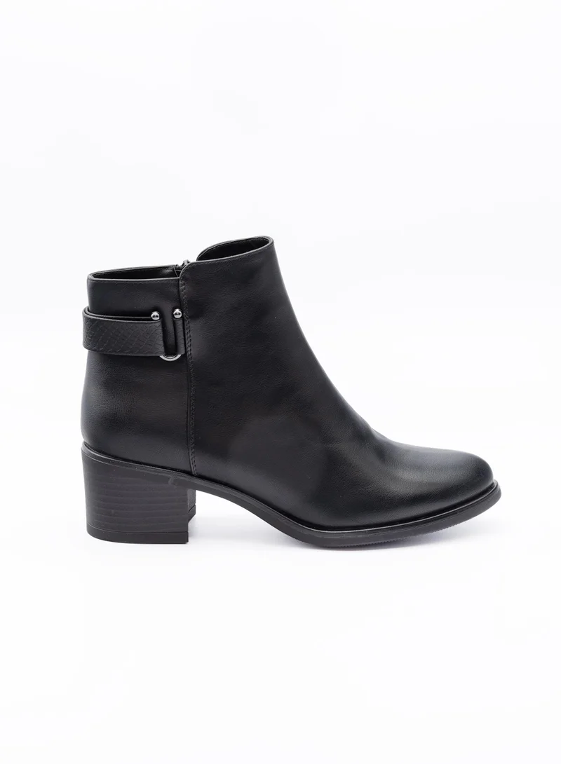 Bata Classic Ankle Heel Boots
