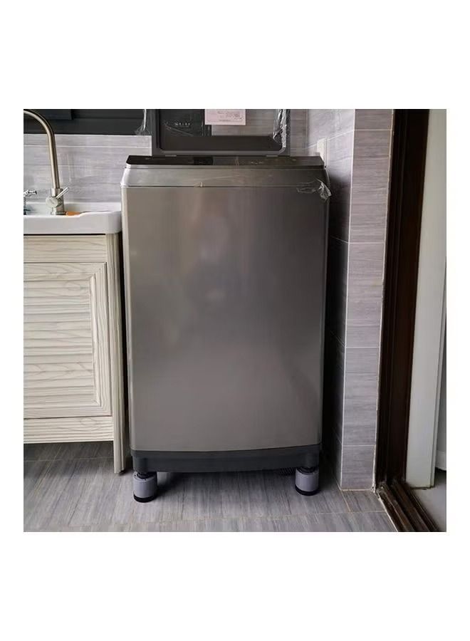 8-Piece Washing Machine Foot Pad Grey/Black 4 x 5cm - Image 3