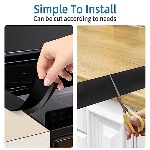 Mee 2ou Stove Burner Covers - Reusable Stove Cover For 30 Inch LG Gas Range Model LGLDG4315 LRG4115 LRG4113 LDG4313 - Non-Stick Washable Stove Top Cover With 2Pcs Stove Gap Covers For LG Stove Top Protector - Image 5