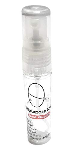 Aura Clear Transparent 10 ML Empty Spray Bottle Pocket Spray Bottle Mist Spray Bottle Pack Of 1 - Image 1