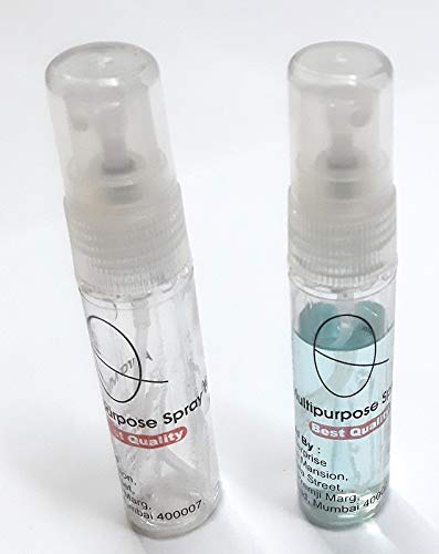 Aura Clear Transparent 10 ML Empty Spray Bottle Pocket Spray Bottle Mist Spray Bottle Pack Of 1 - Image 5