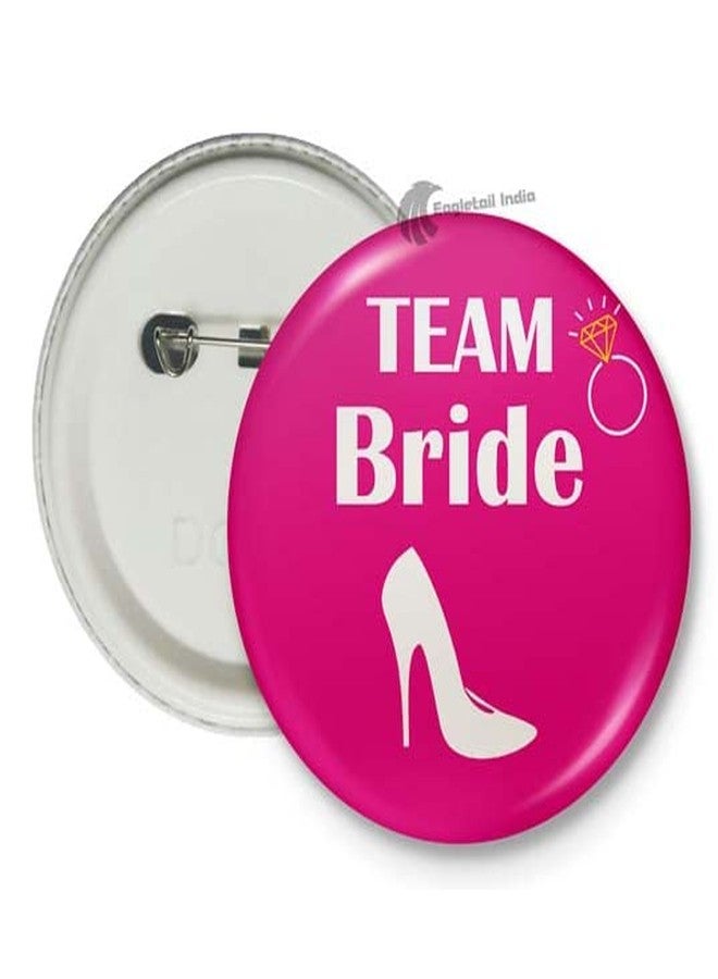 Eagletail India Team Bride #95 Pin Badge (Pack of 9, 58mm) - Image 3