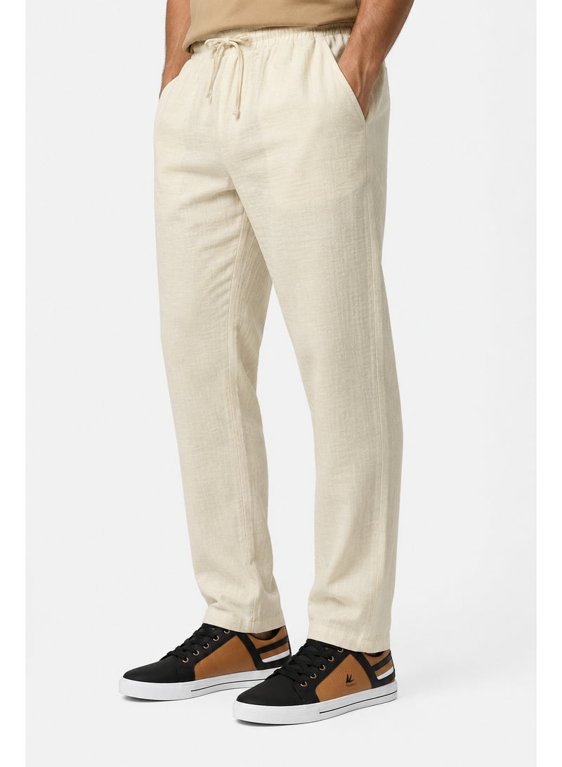 WHITE RABBIT Men’s Linen Pants Designed with a relaxed fit - Image 3