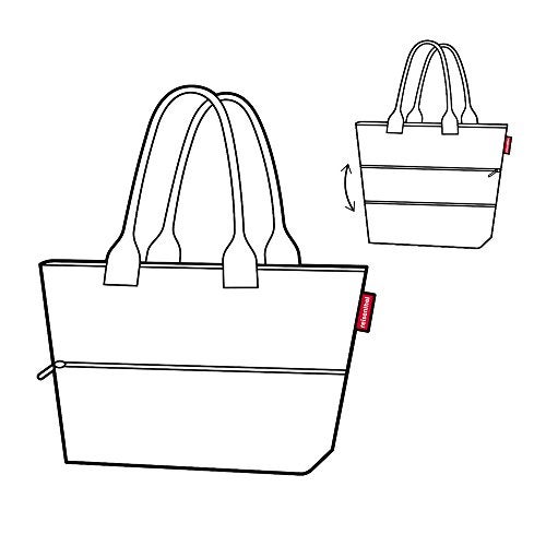 reisenthel shopper e1 dots - LLarge capacity and expandable bag made of water repellent and recycled polyester fabric - Image 4