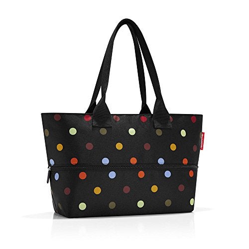 reisenthel shopper e1 dots - LLarge capacity and expandable bag made of water repellent and recycled polyester fabric - Image 1