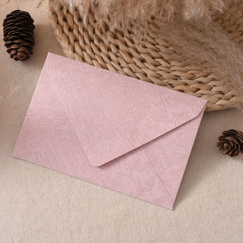 White Tree Textured Envelope Stationery Set 25 Paper 5 Envelopes 5 Wax Seals - Image 5