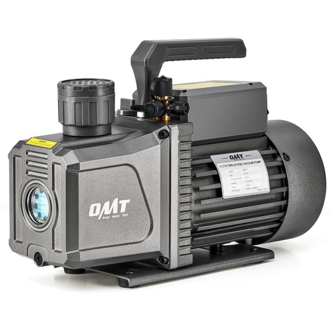 Orion Motor Tech 2 Stage A2L Vacuum Pump, 9 Cfm 3/4 Hp Two Stage Vacuum Pump For R1234Yf R32 R134A R22 R410A With 1.5 Micron Ultimate Vacuum, Auto Hvac Vacuum Pump - Image 3