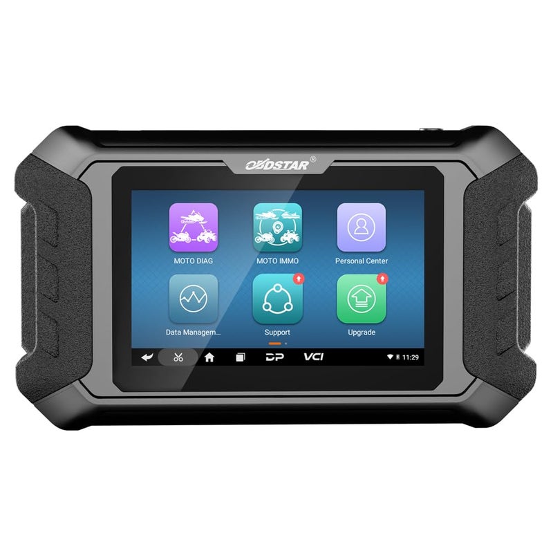 OBDSTAR Motorcycle Diagnostic Tool Fits for Harley System Diagnosis Motorcycle Diagnostic Scanner Motorcycle Scanner Code Reader with ECU Setting Error Codes Reading and Clearing 5 Touch Screen