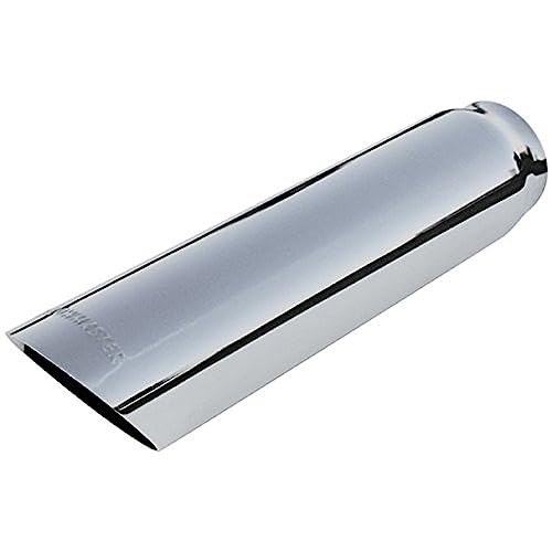 Flowmaster 15362 Exhaust Tip 3 Inch Cut Angle Polished 304 Stainless Steel Fits 2.50 Inch Tubing Weld On - Image 4