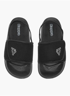Kappa Boys Textured Slides With Elastic Strap  - Image 2