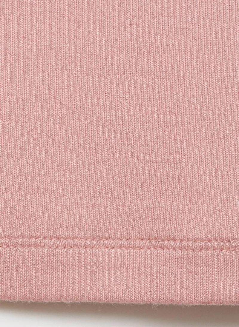 MANGO Short-Sleeved Fitted T-Shirt