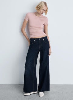 MANGO Short-Sleeved Fitted T-Shirt  - Image 4