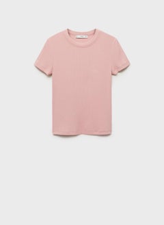 MANGO Short-Sleeved Fitted T-Shirt  - Image 5