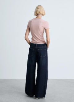 MANGO Short-Sleeved Fitted T-Shirt  - Image 2