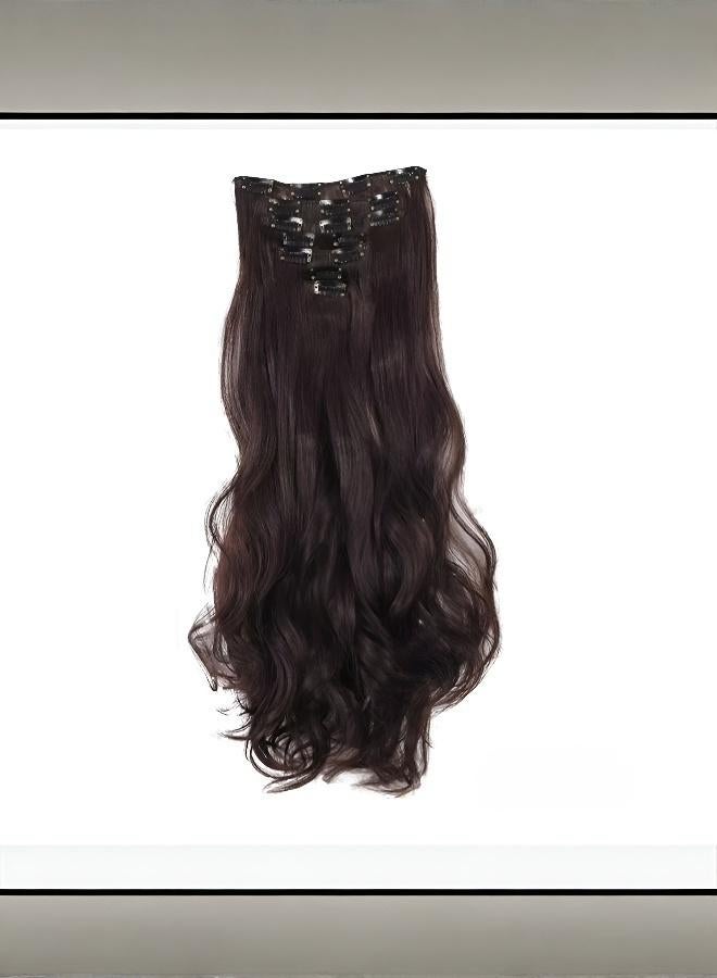 【إذا كنت تخشى الوزن الثقيل، فاختر هذا!】مجموعة إضافات الشعر السلسة المكونة من سبع قطع - Image 1