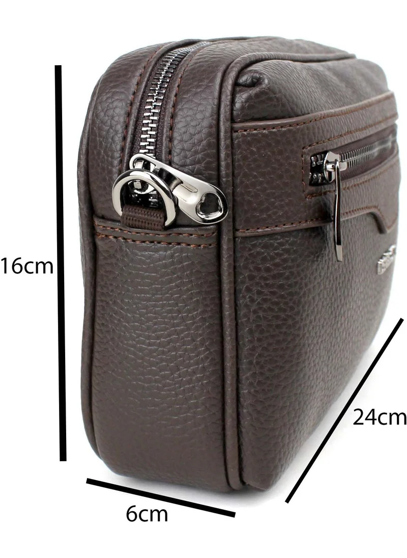 Derise Club Women's Brown Adjustable Shoulder Bag