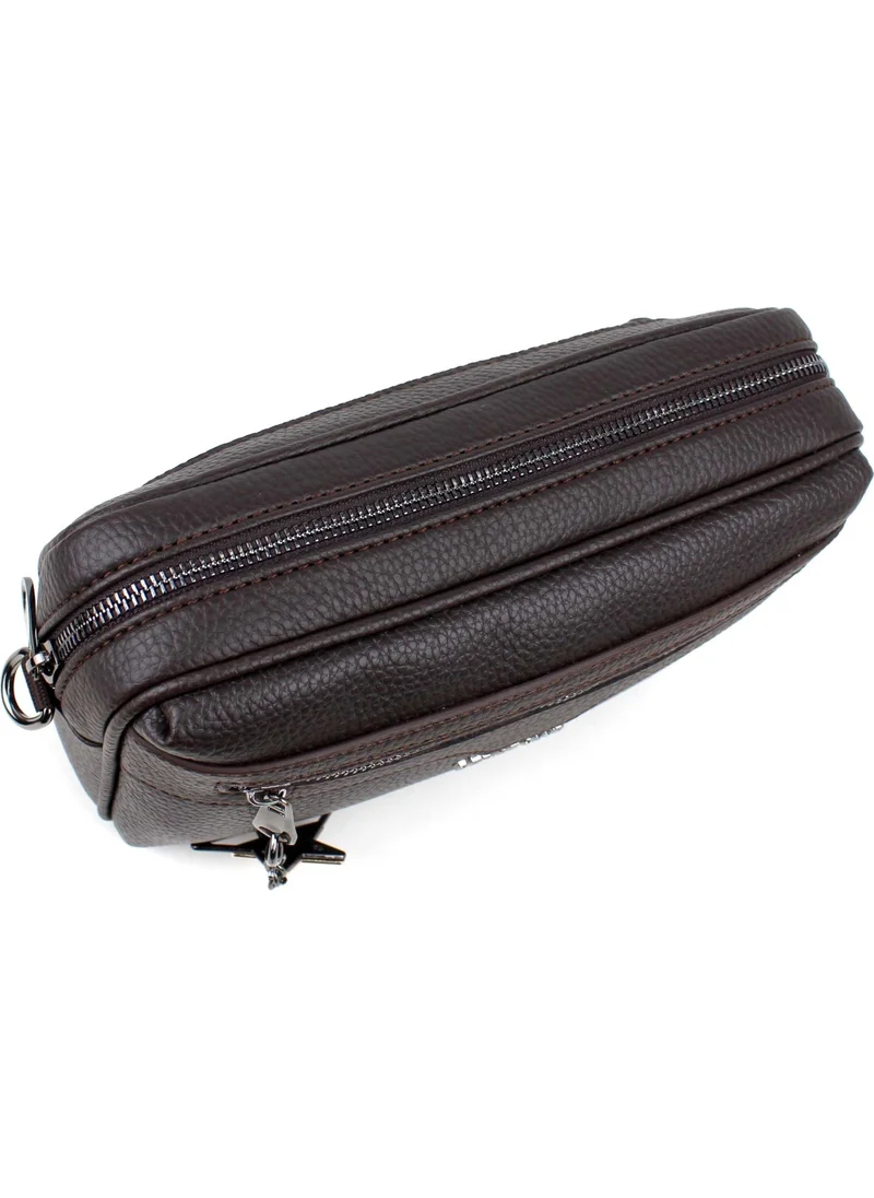 Derise Club Women's Brown Adjustable Shoulder Bag
