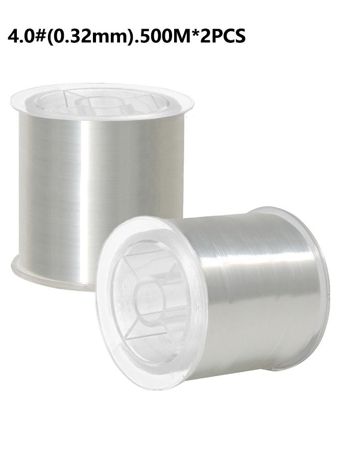 Generic 1000M Clear Fishing Line, Fishing Wire for Hanging, Nylon String Fishing Line Fluorocarbon, Strong Monofilament Fishing Wire Flexible Wear-resistant Super Pulling Force Cut Fishing Line for Hanging Decorations & Beading & Crafts & Kite etc.  - Image 1
