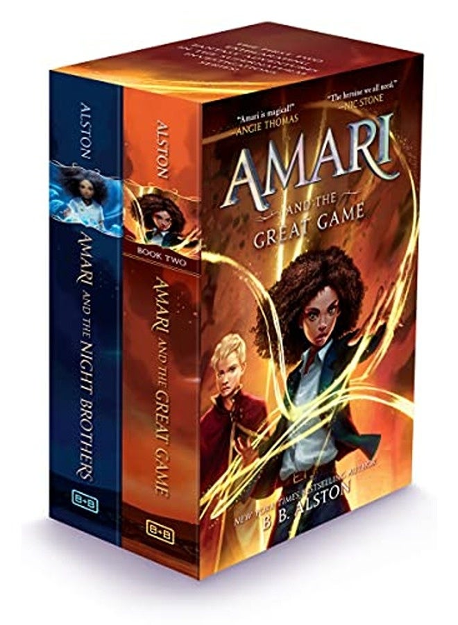 Amari 2Book Hardcover Box Set Amari And The Night Brothers Amari And The Great Game 